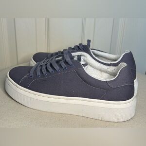 ABEO Jumpstreet Sneaker Canvas Platform Walking Orthotic Comfy Shoes Sz 7.5